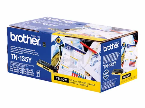 Tonercartridge Brother Tn-135 Geel