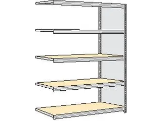 magazijnstelling,aanbouwveld,HxBxD 2000x1695x526mm,vakl. 250kg - 1