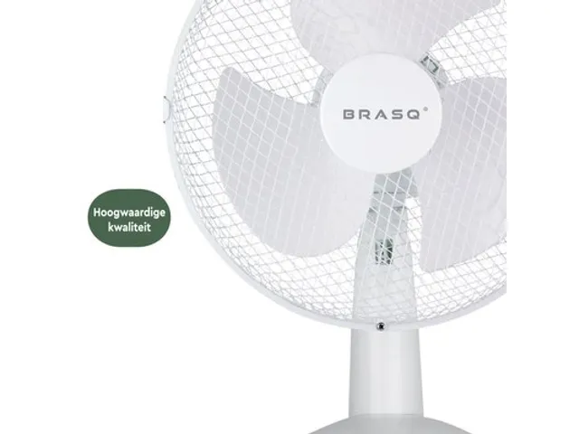 Ventilator Tafelmodel Ø 30cm Wit