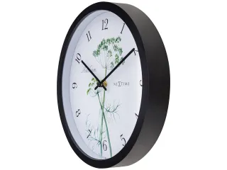 Buitenklok Nextime dia 30.5cm Anethium cijfers, zwarte rand witte wijz - 4