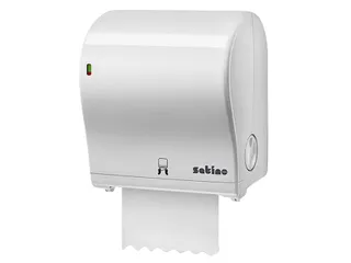 Handdoekroldispenser Satino AutoCut PT1 midi wit 331520 - 1