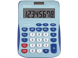 bureaurekenmachine MJ 550, junior, lichtblauw