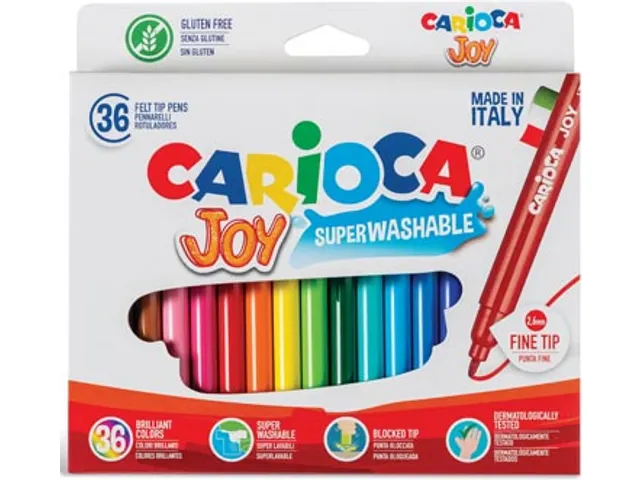 Carioca Viltstift Joy Superwashable 36 Stiften