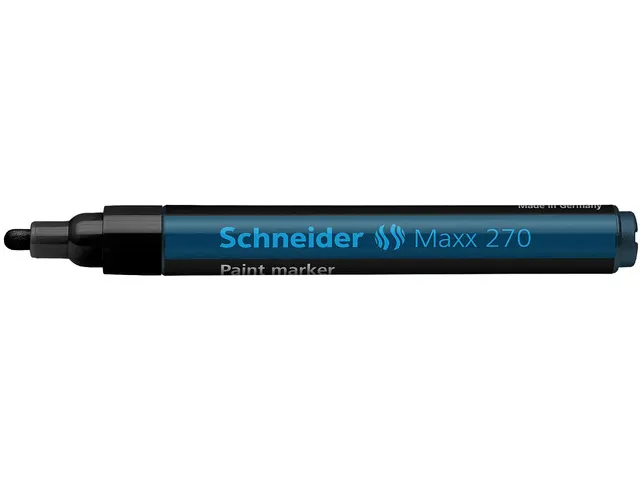 Lakmarker Schneider Maxx 270 1-3 mm zwart
