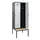 locker met bank,voor scheiding van kleding,HxBxD 2120x800x815mm,2vak