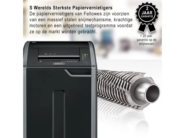 Papiervernietiger Fellowes 425ci P-4 Snippers