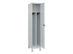 locker voor scheiding van kleding,HxBxD 1950x400x500mm,1vak