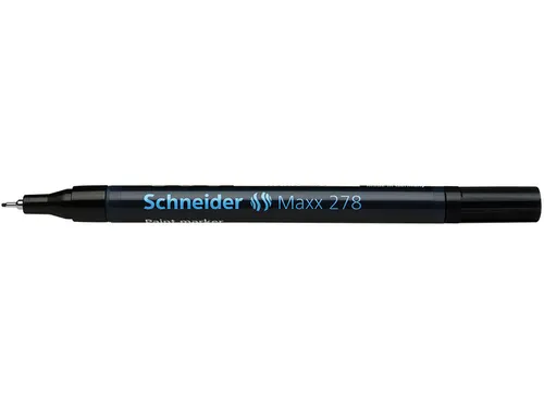 Lakmarker Schneider Maxx 278 0.8mm Zwart