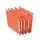 Hangmap Esselte Orgarex Dual lateraal A4 30mm U-bodem oranje