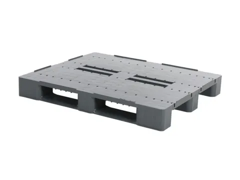 industriepallet,gerecycled kunststof,HxLxB 145x1200x1000mm