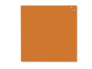 Glasmagneetbord Naga 45x45cm oranje - 2