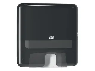 Tork 552108 H2 Xpress Mini Multifold Handdoek Dispenser Zwart - 2