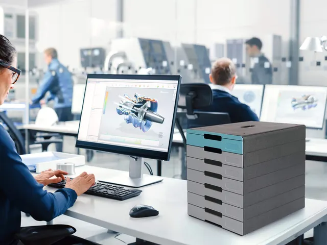 Durable 776306 Ladebox IDEALBOX PRO 7 Laden Blauw