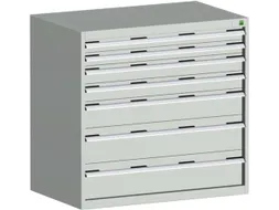 ladekast,HxBxD 1000x1050x650mm,7lade(n),lade voor zware lasten