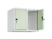 opzetkast,v. locker,2vak.,vak B 300mm,HxBxD 500x600x500mm,draaigrendel