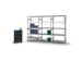 rayonnage modulaire,rayonnage départ,HxlxP 2000x1060x535mm