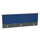 opzetpaneel bureau aanbouw achter MS-donkergrijs BN6016-blauw 1600mm