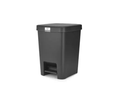 Pedaalemmer StepUp 25 Liter Donkergrijs