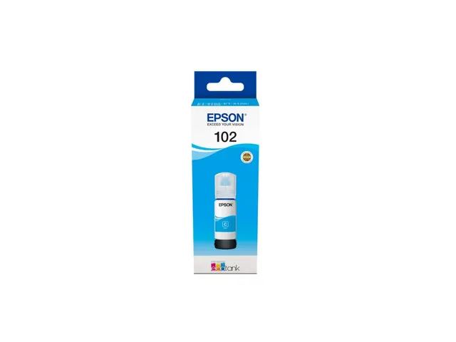 Navulinkt Epson Ecotank 102 T03R2 Blauw C13T03R240