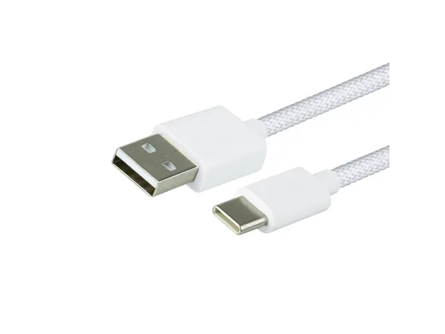 Kabel Green Mouse USB-A to USB-C data Woven 1m blisterverpakking
