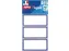 Schooletiketten 75x34mm Blauwe Rand