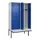 locker met bank,voor scheiding van kleding,HxBxD 2120x1200x815mm,4vak