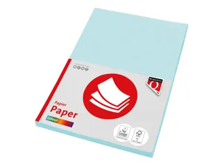 Kopieerpapier Quantore Colour A4 160 Gram Lichtblauw 50vel - 1