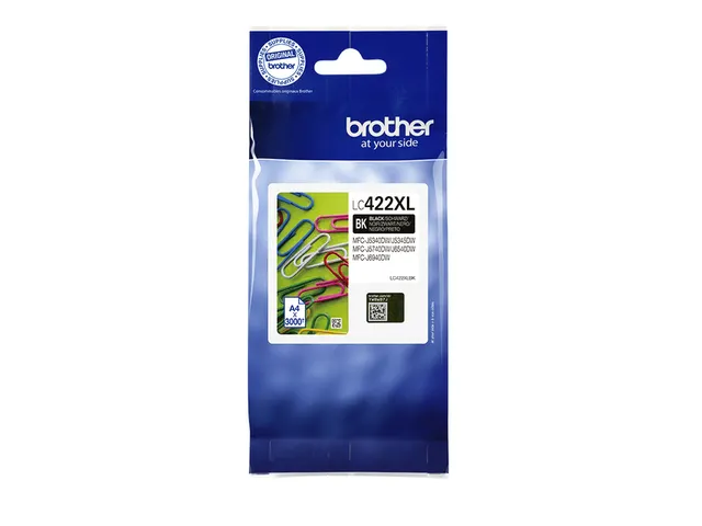 Inktcartridge Brother LC-422XLBK zwart