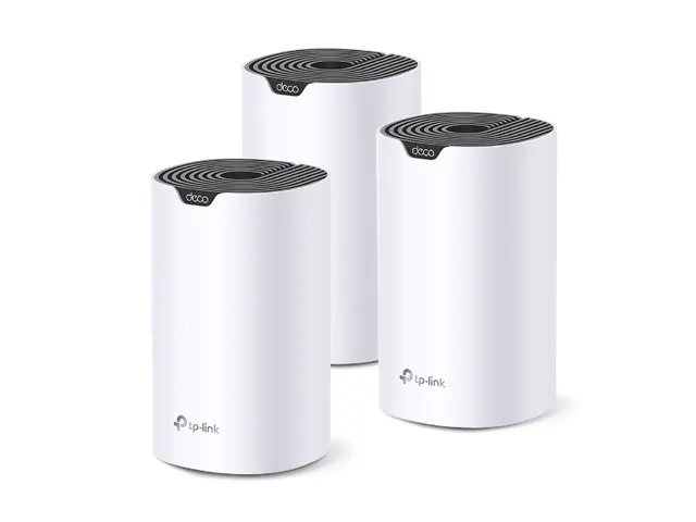 TP-Link Deco S7 (3-pack), Wit, Zwart, Intern, Mesh-systeem, Omni-direc