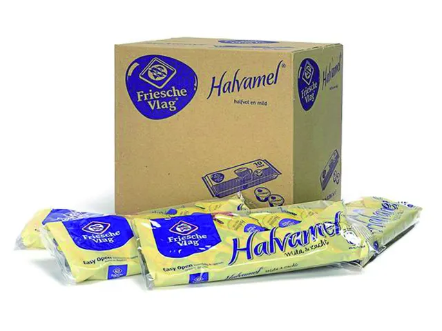 Koffiemelk Friesche vlag halvamel 7ml 10 cups