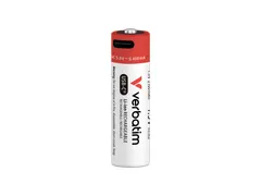 Verbatim USB-C oplaadbare batterijen AA 4 stuks