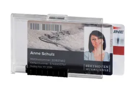 Badge Durable 8921 Pushbox Duo 54x87mm
