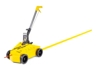 vloermarkeerapparaat,lijn B 30-100mm,m. markeerstok,staal,geel - 7