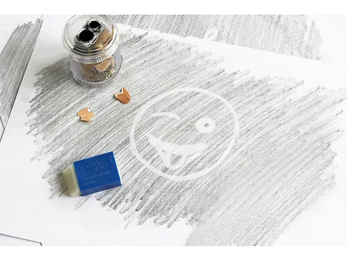 Gum edding R20 45x24x10mm kunststof wit met blauwe houder