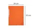 Exacompta Elastomap Nature Future A4, 400 G/m², Oranje