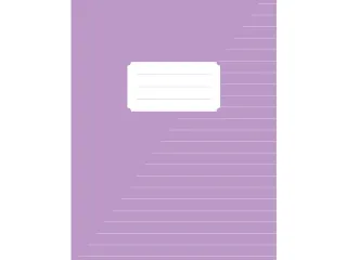 Schrift Kangaro A5 lijn pastel assorti kleuren pak a 10 stuks - 12