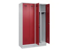 PBM-locker,HxBxD 1950x1200x500mm,4vak,vak B 300mm,cil.-slot