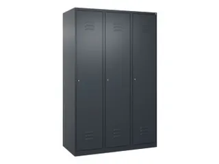 locker voor scheiding van kleding,HxBxD 1850x1200x500mm,3vak - 1