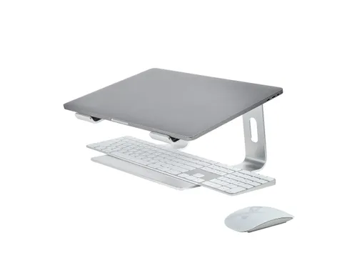 Laptopstandaard Zilver Aluminium Ergonomisch max 5 kg tot 17''