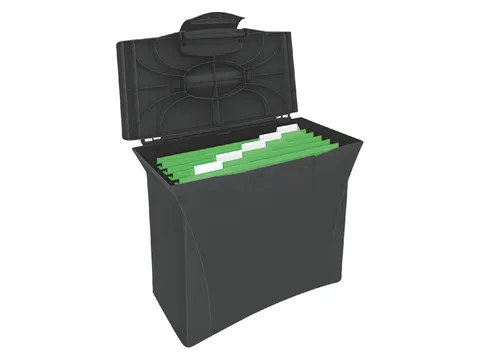 Hangmappenkoffer Vivida Zwart A4