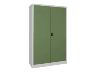 grootvolumekast met openslaande deuren,RAL7035,front RAL6011 - 2