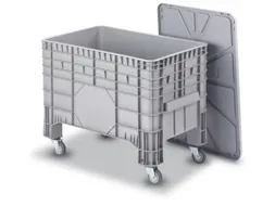 Maxi-Container 285 liter 790x640x1040mm Pe Gesloten Grijs