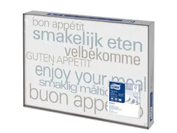 Tork 474614 Placemat Text Advanced 1-laags decor 42x30cm 2.500st/doos