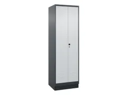 locker voor scheiding van kleding,HxBxD 1950x600x500mm,2vak