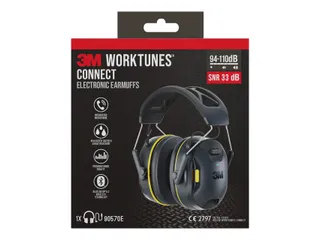 Oorkap 3M WorkTunes Connect Bluetooth 94-110 dB zwart - 15