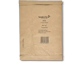 Padded Bag enveloppen Bruin H/5 264x374mm - 2