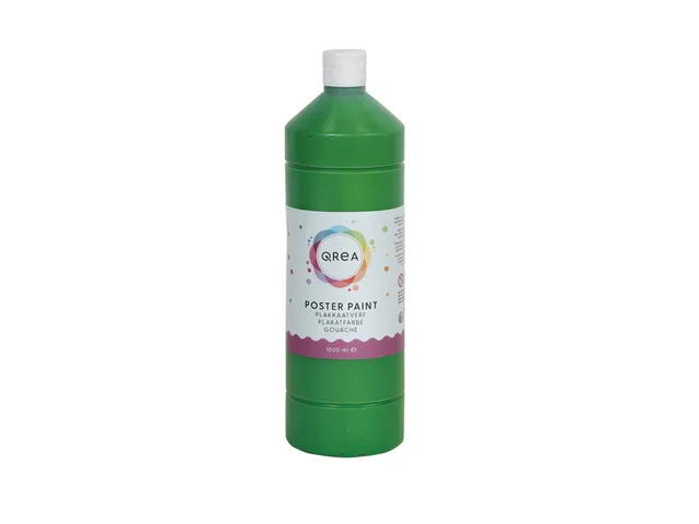 Plakkaatverf Qrea middengroen 1000ml