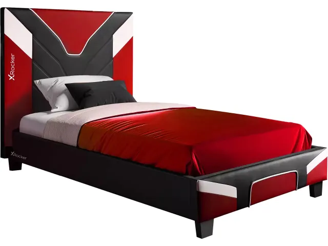 Xrocker Cerberus Mkii Gaming Bed rood 2023081 90x190cm 180kg