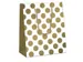 Rotolux Cadeautasjes Gold dots 19x10x23cm