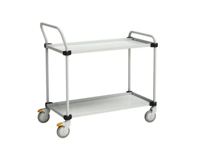 chariot à étagères ESD,ESD,force 150kg,2xpanneau en acier